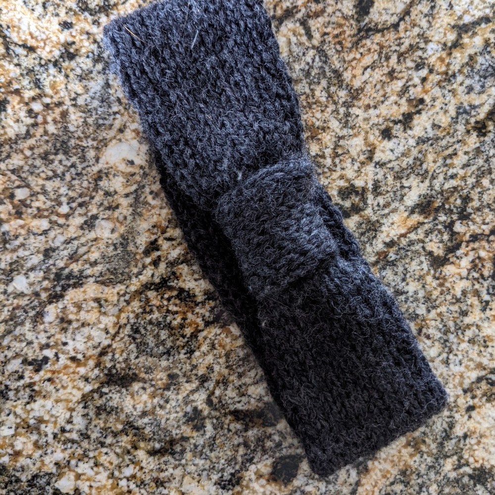 Double knit headband